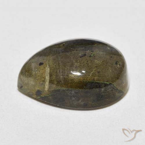 Labradorite Gemstone in 18 x 13 mm (calibrated) Size for Sale, Labradorite Stone in Multicolor Color