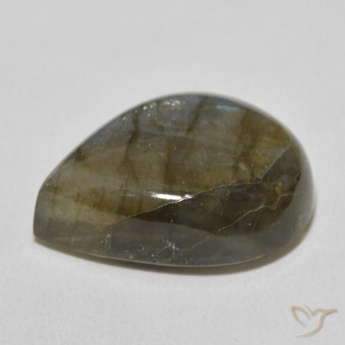 Labradorite Gemstone in 20 x 15 mm (calibrated) Size for Sale, Labradorite Stone in Multicolor Color