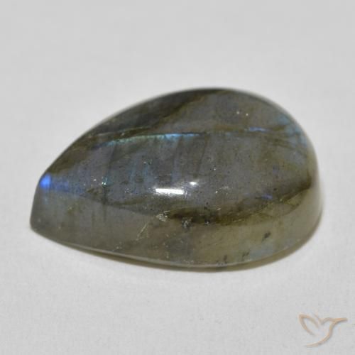 Labradorite Gemstone in 20 x 15 mm (calibrated) Size for Sale, Labradorite Stone in Multicolor Color