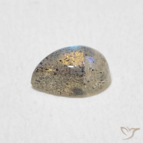 Labradorite Gemstone in 6 x 4 mm (calibrated) Size for Sale, Labradorite Stone in Multicolor Color