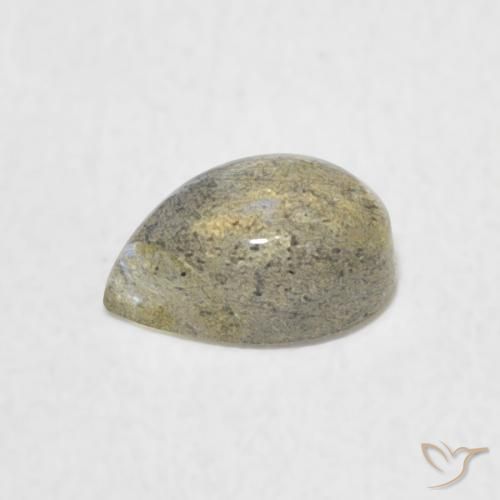 Labradorite Gemstone in 6.4 x 4.3 mm Size for Sale, Labradorite Stone in Multicolor Color