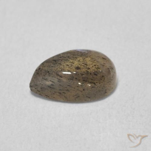 Labradorite Gemstone in 6.6 x 4.1 mm Size for Sale, Labradorite Stone in Multicolor Color