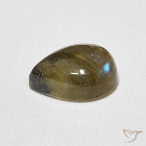 Labradorite Gemstone in 10 x 7 mm (calibrated) Size for Sale, Labradorite Stone in Multicolor Color