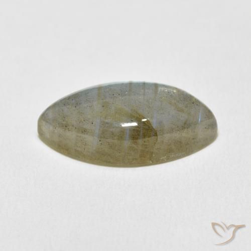 Labradorite Gemstone in 20 x 10 mm (calibrated) Size for Sale, Labradorite Stone in Multicolor Color