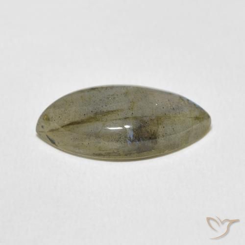 Labradorite Gemstone in 20 x 10 mm (calibrated) Size for Sale, Labradorite Stone in Multicolor Color
