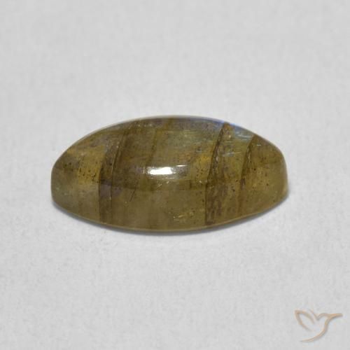 Labradorite Gemstone in 12 x 6 mm (calibrated) Size for Sale, Labradorite Stone in Multicolor Color