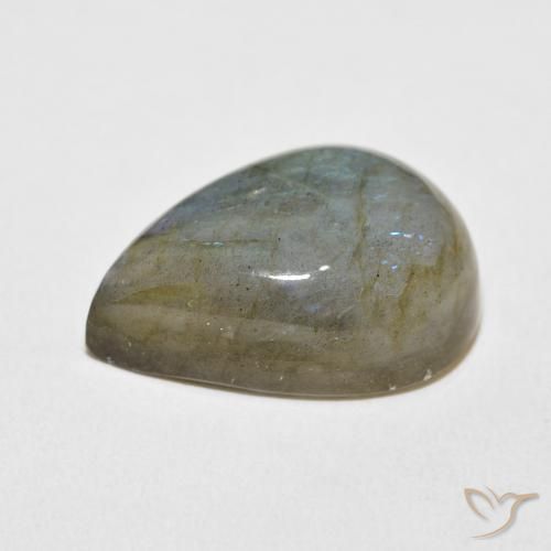 Labradorite Gemstone in 20 x 15 mm (calibrated) Size for Sale, Labradorite Stone in Multicolor Color
