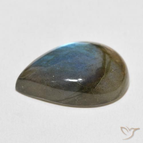 Labradorite Gemstone in 20 x 15 mm (calibrated) Size for Sale, Labradorite Stone in Multicolor Color