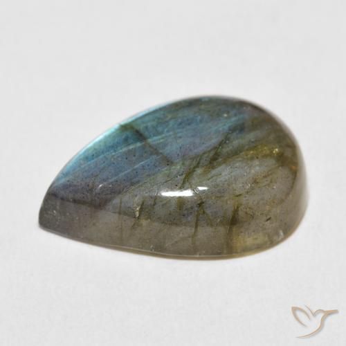 Labradorite Gemstone in 20 x 15 mm (calibrated) Size for Sale, Labradorite Stone in Multicolor Color