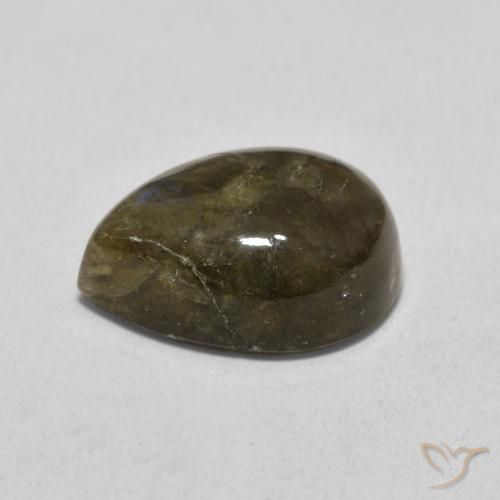 Labradorite Gemstone in 14 x 10 mm (calibrated) Size for Sale, Labradorite Stone in Multicolor Color