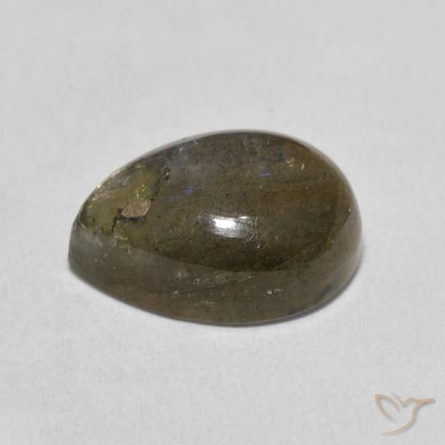 Labradorite Gemstone in 14 x 10 mm (calibrated) Size for Sale, Labradorite Stone in Multicolor Color
