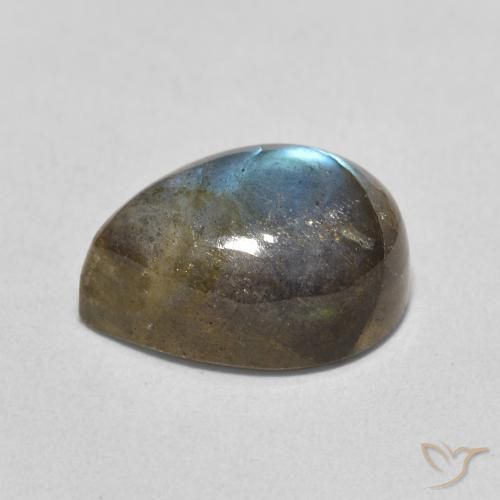Labradorite Gemstone in 14 x 10 mm (calibrated) Size for Sale, Labradorite Stone in Multicolor Color