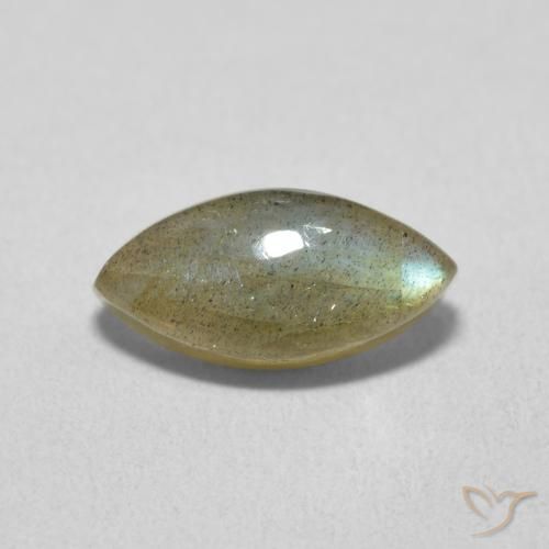 2.23ct Natural Multicolor Labradorite, Marquise, Translucent
