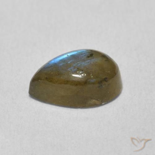 Labradorite Gemstone in 9 x 6 mm (calibrated) Size for Sale, Labradorite Stone in Multicolor Color