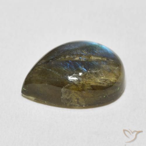 Labradorite Gemstone in 16 x 12 mm (calibrated) Size for Sale, Labradorite Stone in Multicolor Color