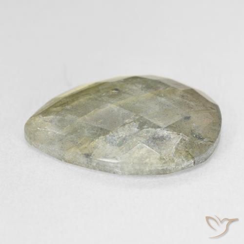 Labradorite Gemstone in 20 x 15 mm (calibrated) Size for Sale, Labradorite Stone in Multicolor Color