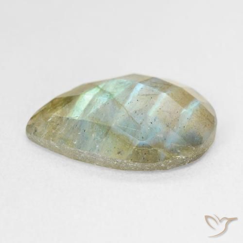 Labradorite Gemstone in 18 x 13 mm (calibrated) Size for Sale, Labradorite Stone in Multicolor Color