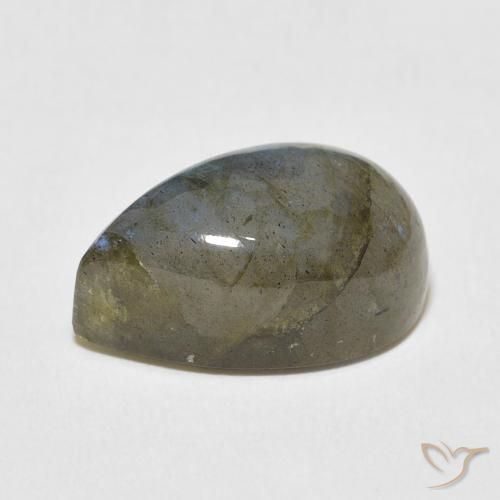 Labradorite Gemstone in 17.2 x 10.2 mm Size for Sale, Labradorite Stone in Multicolor Color