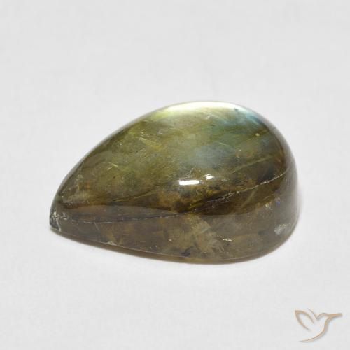 Labradorite Gemstone in 18 x 13 mm (calibrated) Size for Sale, Labradorite Stone in Multicolor Color