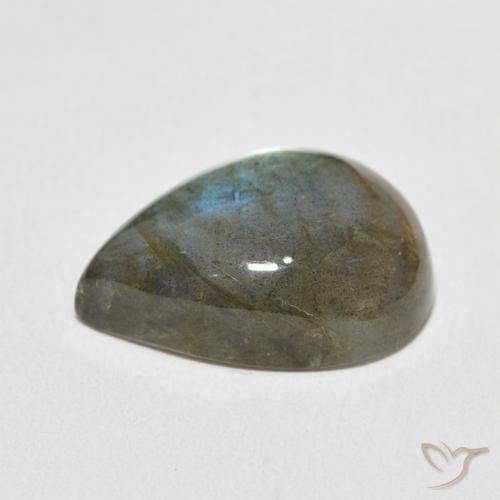 Labradorite Gemstone in 20 x 15 mm (calibrated) Size for Sale, Labradorite Stone in Multicolor Color