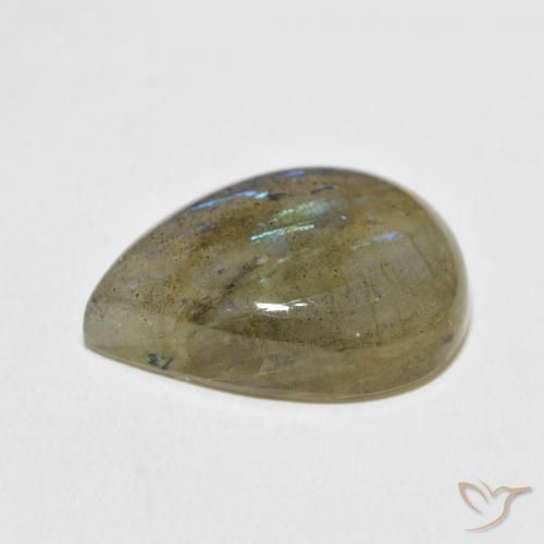 Labradorite Gemstone in 20 x 15 mm (calibrated) Size for Sale, Labradorite Stone in Multicolor Color