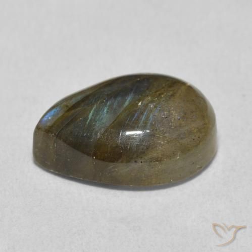 Labradorite Gemstone in 14 x 10 mm (calibrated) Size for Sale, Labradorite Stone in Multicolor Color