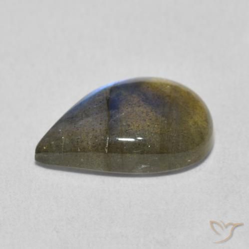 Labradorite Gemstone in 14 x 10 mm (calibrated) Size for Sale, Labradorite Stone in Multicolor Color