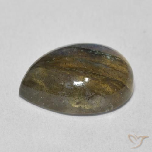 Labradorite Gemstone in 14 x 10 mm (calibrated) Size for Sale, Labradorite Stone in Multicolor Color