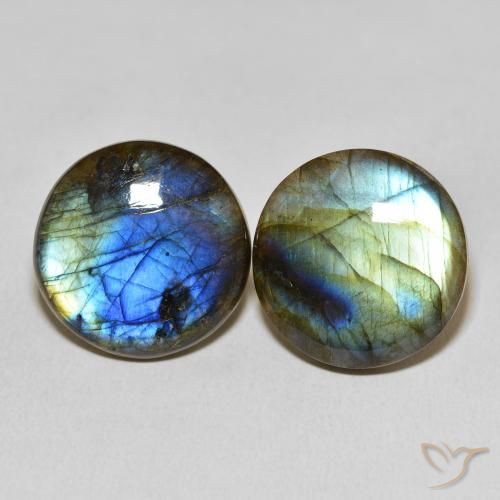 54.37ctw Natural Multicolor Labradorite, Round, Translucent