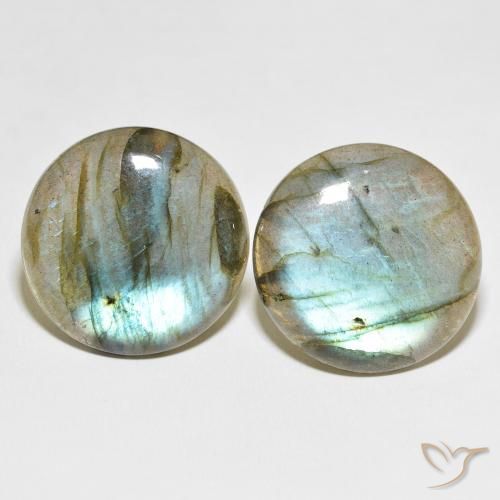58.47ctw Natural Multicolor Labradorite, Round, Translucent