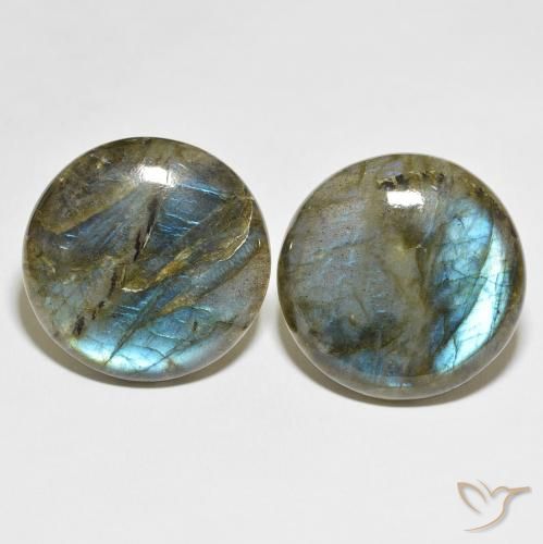 67.62ctw Natural Multicolor Labradorite, Round, Translucent