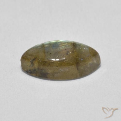 Labradorite Gemstone in 12 x 6 mm (calibrated) Size for Sale, Labradorite Stone in Multicolor Color