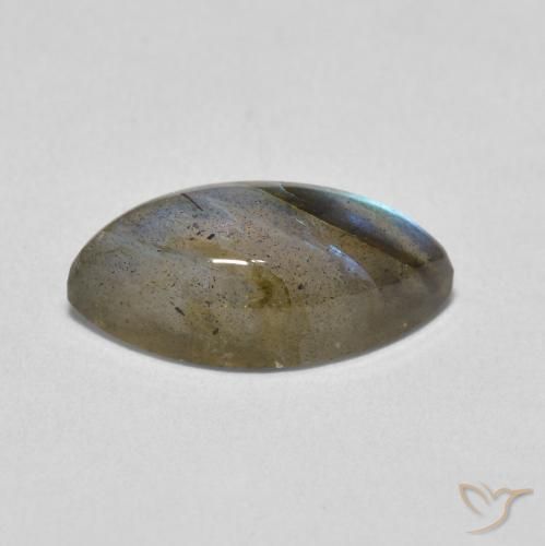 Labradorite Gemstone in 16 x 8 mm (calibrated) Size for Sale, Labradorite Stone in Multicolor Color