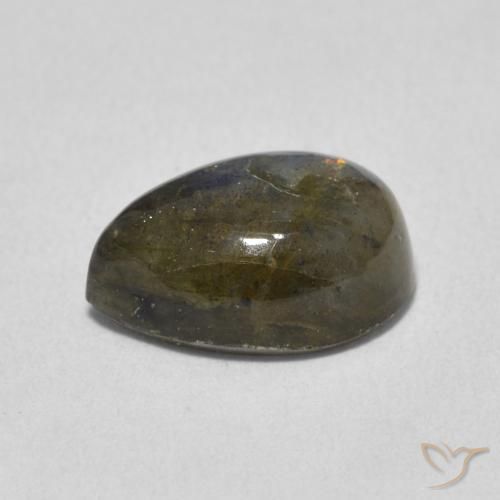 Labradorite Gemstone in 12 x 8 mm (calibrated) Size for Sale, Labradorite Stone in Multicolor Color