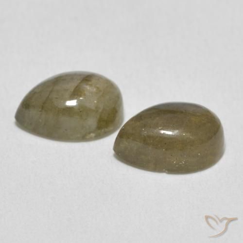 Labradorite Gemstones in 9 x 6 mm (calibrated) Size for Sale, Labradorite Stones in Multicolor Color