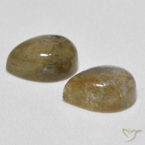 Labradorite Gemstones in 9 x 6 mm (calibrated) Size for Sale, Labradorite Stones in Multicolor Color