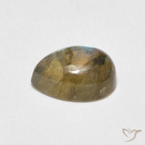 Labradorite Gemstone in 10 x 7 mm (calibrated) Size for Sale, Labradorite Stone in Multicolor Color