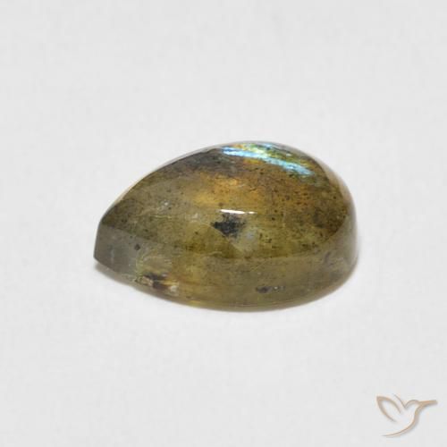 Labradorite Gemstone in 10 x 7 mm (calibrated) Size for Sale, Labradorite Stone in Multicolor Color