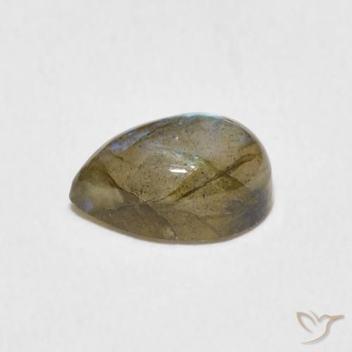 Labradorite Gemstone in 9 x 6 mm (calibrated) Size for Sale, Labradorite Stone in Multicolor Color