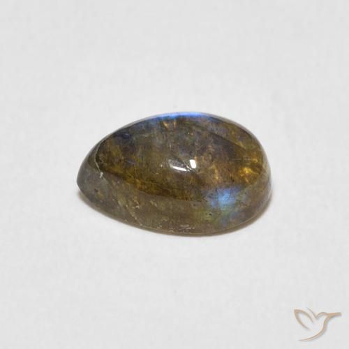 Labradorite Gemstone in 9 x 6 mm (calibrated) Size for Sale, Labradorite Stone in Multicolor Color