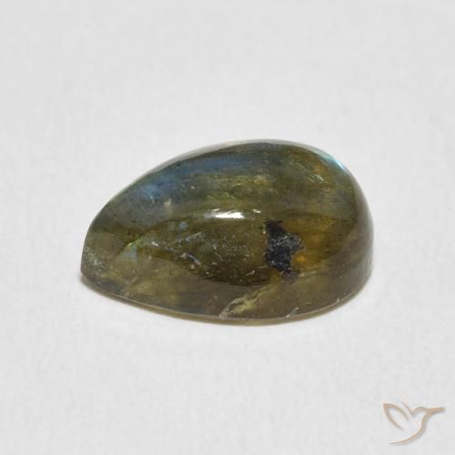 Labradorite Gemstone in 12 x 8 mm (calibrated) Size for Sale, Labradorite Stone in Multicolor Color