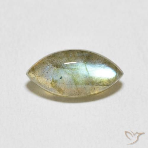 2.54ct Natural Multicolor Labradorite, Marquise, Translucent