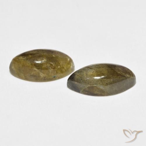 Labradorite Gemstones in 14 x 7 mm (calibrated) Size for Sale, Labradorite Stones in Multicolor Color