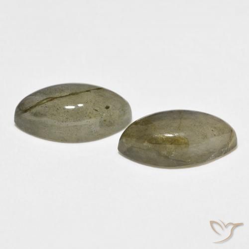 Labradorite Gemstones in 14 x 7 mm (calibrated) Size for Sale, Labradorite Stones in Multicolor Color