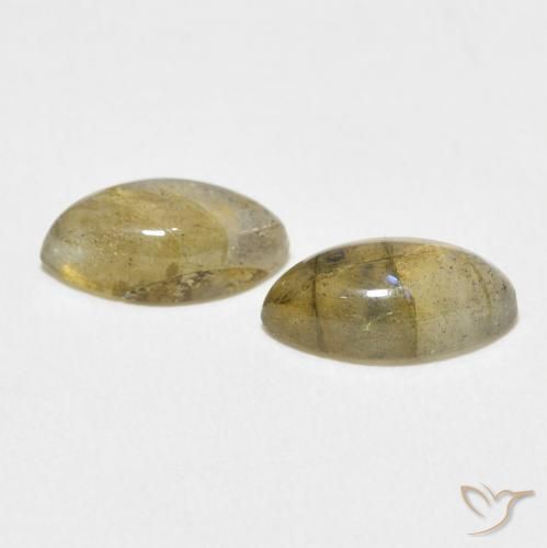 Labradorite Gemstones in 10 x 5 mm (calibrated) Size for Sale, Labradorite Stones in Multicolor Color
