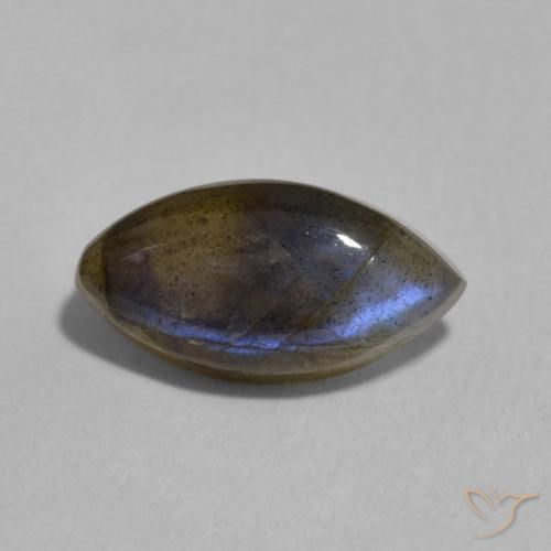 2.25ct Natural Multicolor Labradorite, Marquise, Translucent