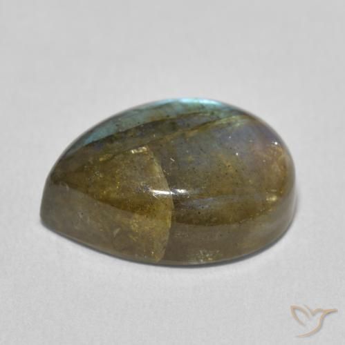 Labradorite Gemstone in 16 x 12 mm (calibrated) Size for Sale, Labradorite Stone in Multicolor Color