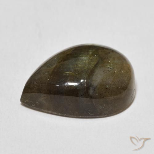 Labradorite Gemstone in 18 x 13 mm (calibrated) Size for Sale, Labradorite Stone in Multicolor Color