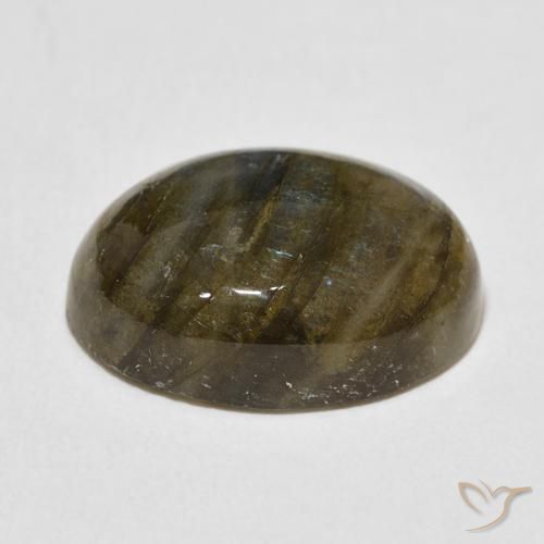 Labradorite Gemstone in 18 x 13 mm (calibrated) Size for Sale, Labradorite Stone in Multicolor Color
