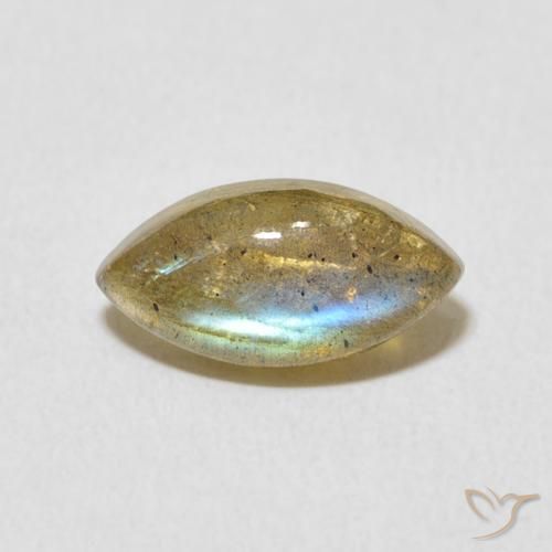 2.23ct Natural Multicolor Labradorite, Marquise, Translucent